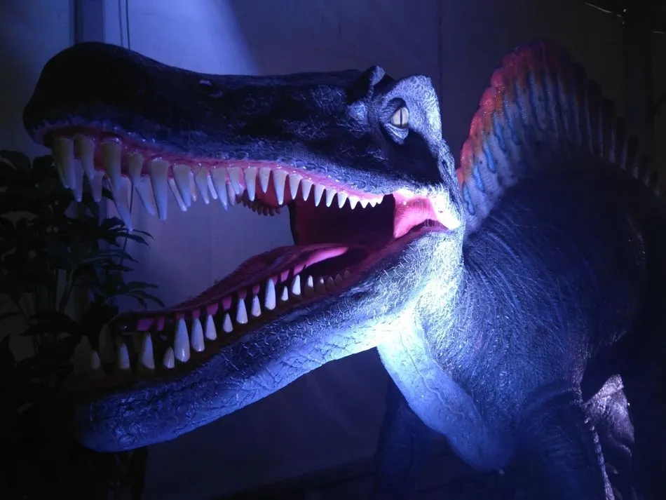 Foto 3 - Escolares de los colegios de Santa Marta visitan la exposici&oacute;n &lsquo;Dinosaurs Tour&rsquo;