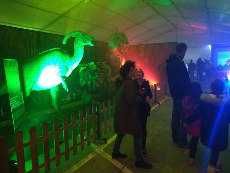 Foto 2 - Escolares de los colegios de Santa Marta visitan la exposici&oacute;n &lsquo;Dinosaurs Tour&rsquo;