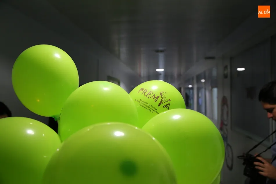 Foto 3 - Premya celebra el D&iacute;a Mundial de la Prematuridad en el Hospital Cl&iacute;nico de Salamanca  