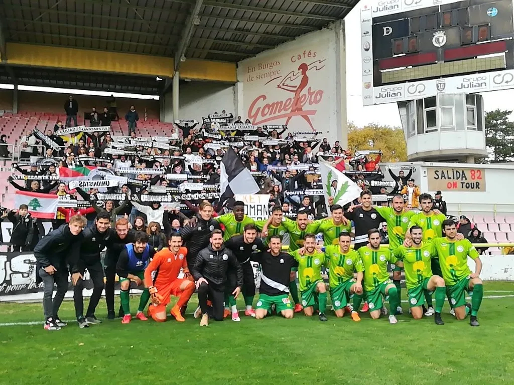 Los jugadores agradecieron a los aficionados su apoyo. Imagen: Twitter Unionistas