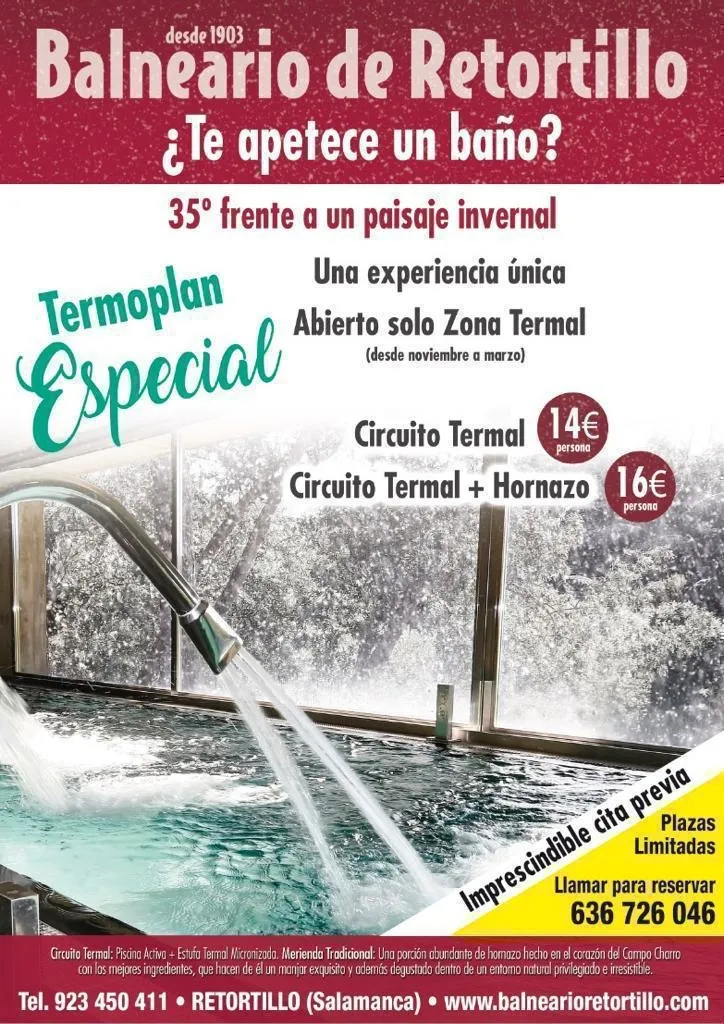 Foto 2 - El balneario de Retortillo oferta su Zona Termal para olvidarse del invierno  