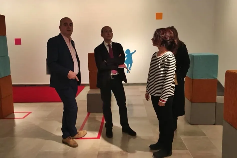 Inauguración de la muestra Jugar con las Miradas, en el DA2. Foto: @miradasinfancia