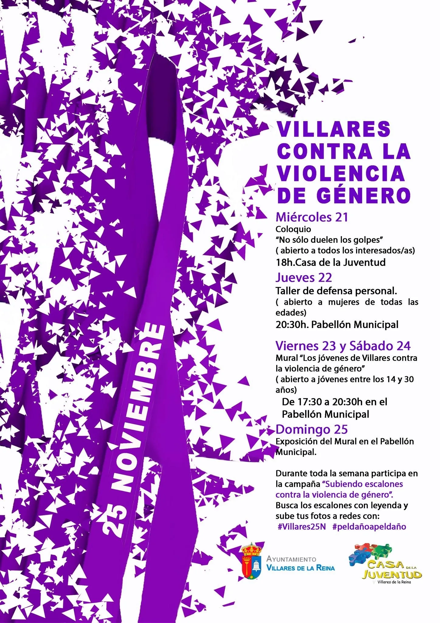 Foto 2 - Villares se suma a la lucha contra la violencia de g&eacute;nero con un completo programa de actividades  ...