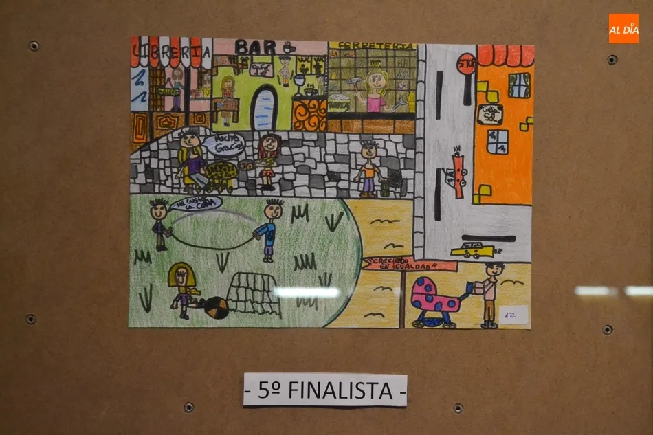 Foto 2 - Irene Rom&aacute;n y Mirella Iglesias se adjudican los concursos de dibujo y relatos cortos de Ampli  