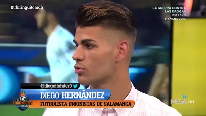 Diego Hernández durante un momento de El Chiringuito