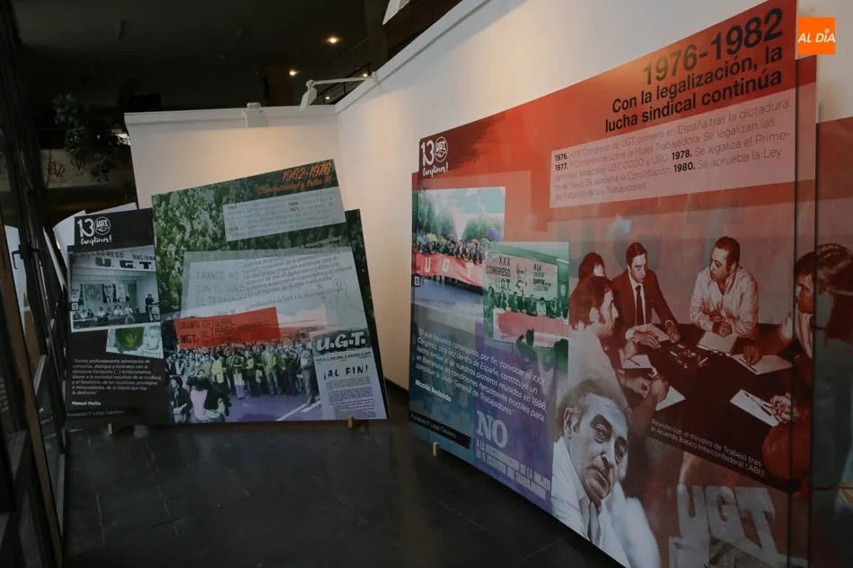 Foto 8 - UGT recuerda sus 130 a&ntilde;os de historia con una exposici&oacute;n que recoge &ldquo;las luchas y logros para...
