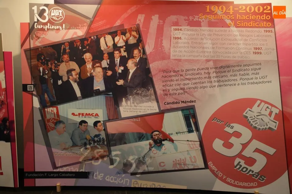 Foto 7 - UGT recuerda sus 130 a&ntilde;os de historia con una exposici&oacute;n que recoge &ldquo;las luchas y logros para...