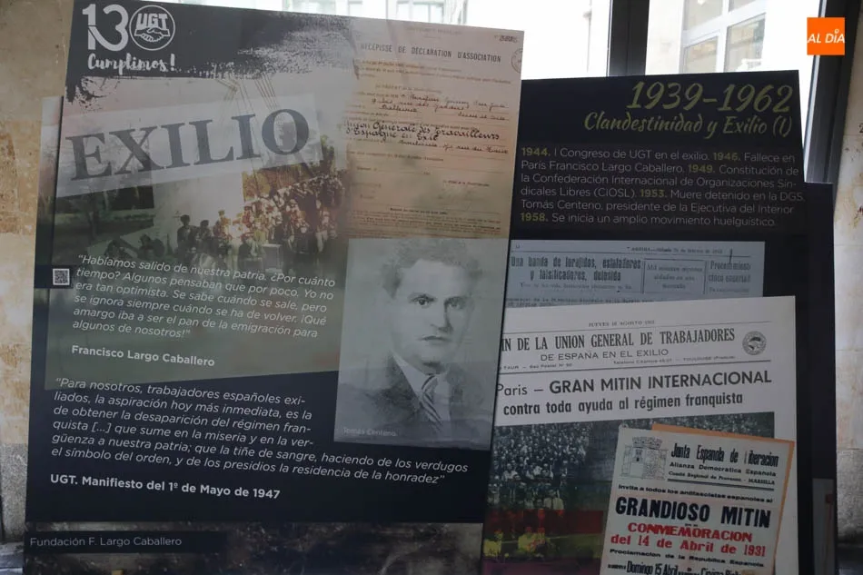 Foto 4 - UGT recuerda sus 130 a&ntilde;os de historia con una exposici&oacute;n que recoge &ldquo;las luchas y logros para...