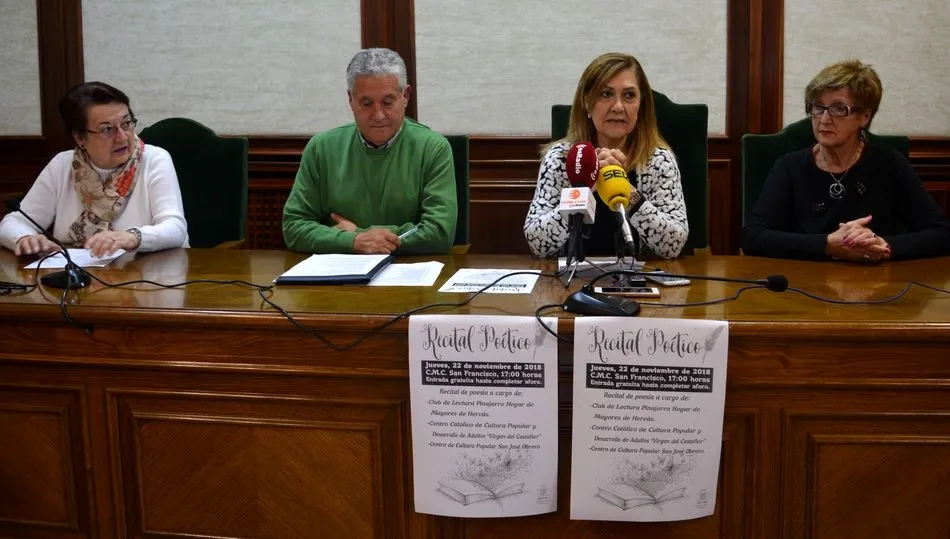 Presentación del recital poético