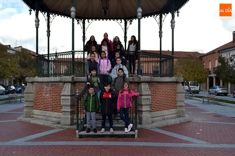 Foto 2 - Alumnos de Matilla de los Ca&ntilde;os descubren &lsquo;los tesoros&rsquo; de Pe&ntilde;aranda a trav&eacute;s del programa...