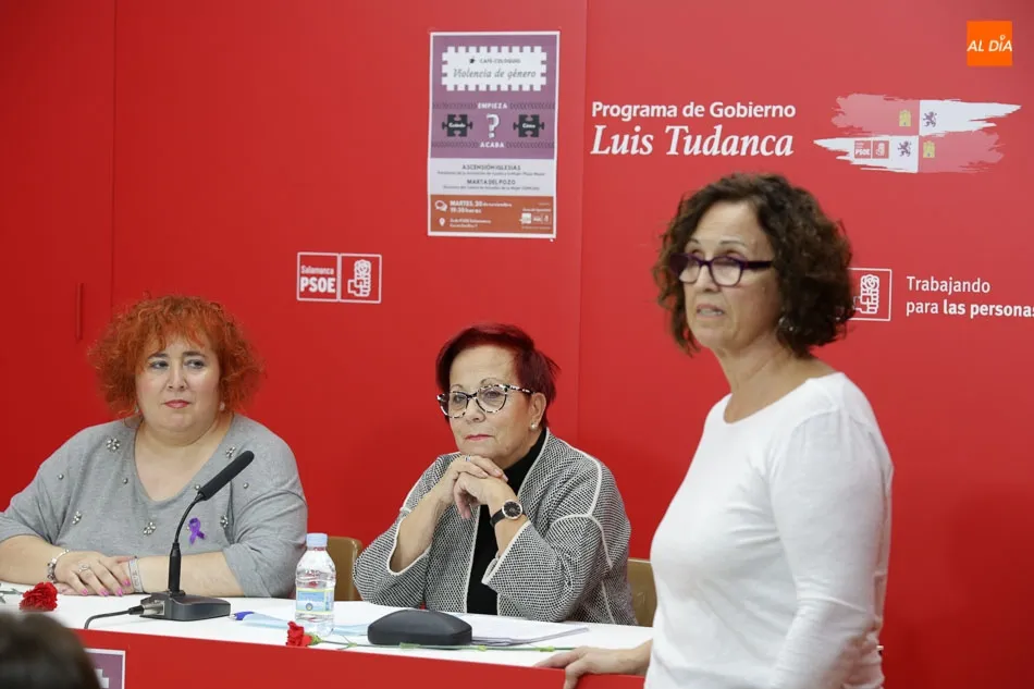 Foto 4 - Asunci&oacute;n Iglesias y Marta del Pozo ofrecen una coloquio sobre violencia de g&eacute;nero  