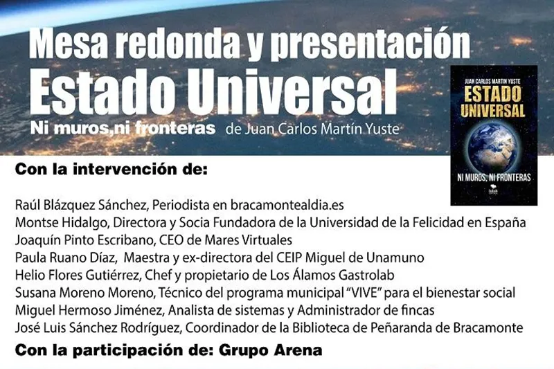 La Biblioteca acoge este jueves la presentación del libro de Juan Carlos Martín Yuste ‘Estado...