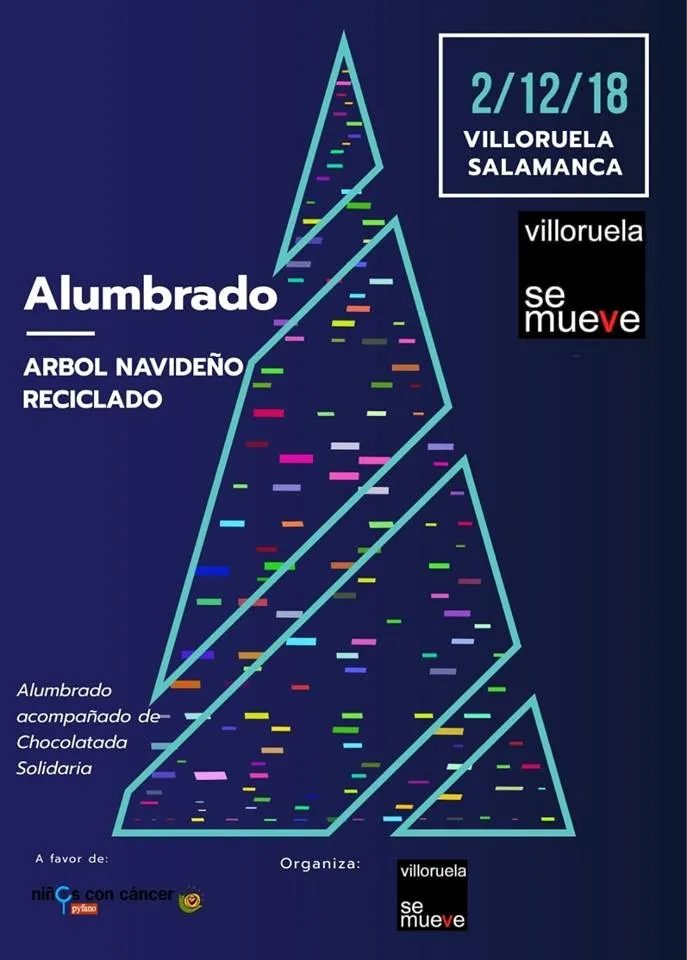 Foto 2 - El &aacute;rbol de Navidad de &lsquo;Villoruela se Mueve&rsquo; decorar&aacute; la Plaza de Espa&ntilde;a desde el 2 de...