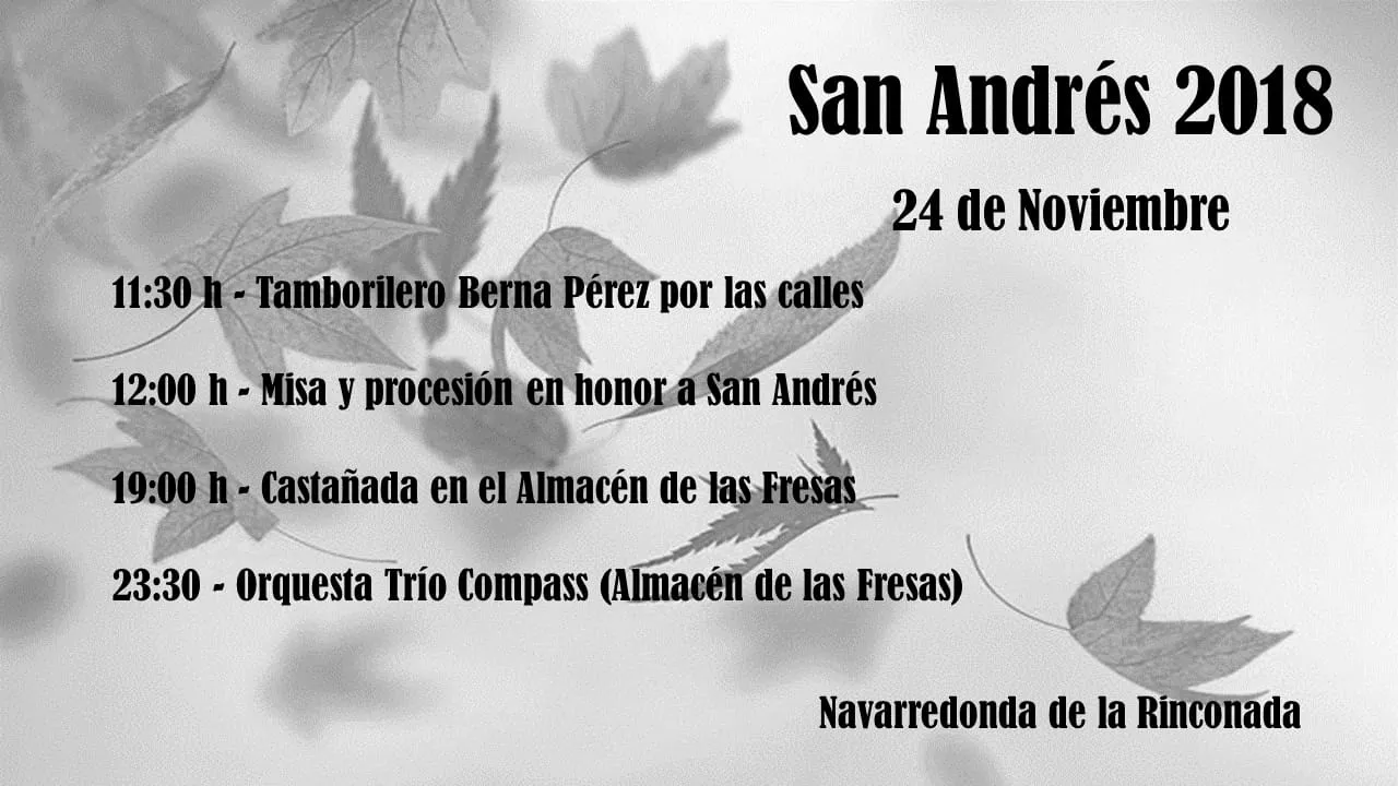 Foto 2 - Navarredonda de la Rinconada festeja ma&ntilde;ana a San Andr&eacute;s