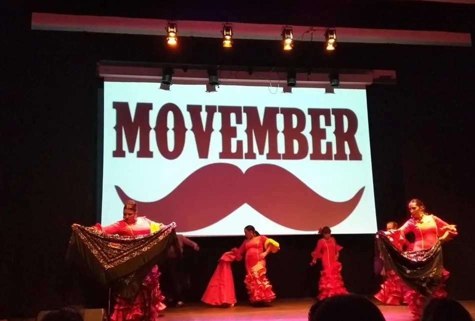 Un momento de la gala a beneficio de Movember Charro en Ledesma