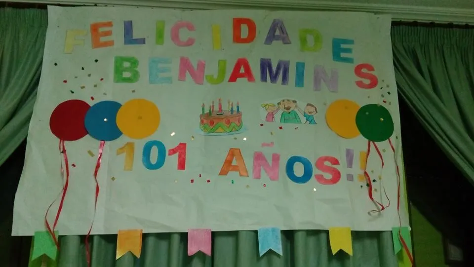 Foto 2 - Benjam&iacute;n Garc&iacute;a Oreja cumple 101 a&ntilde;os  