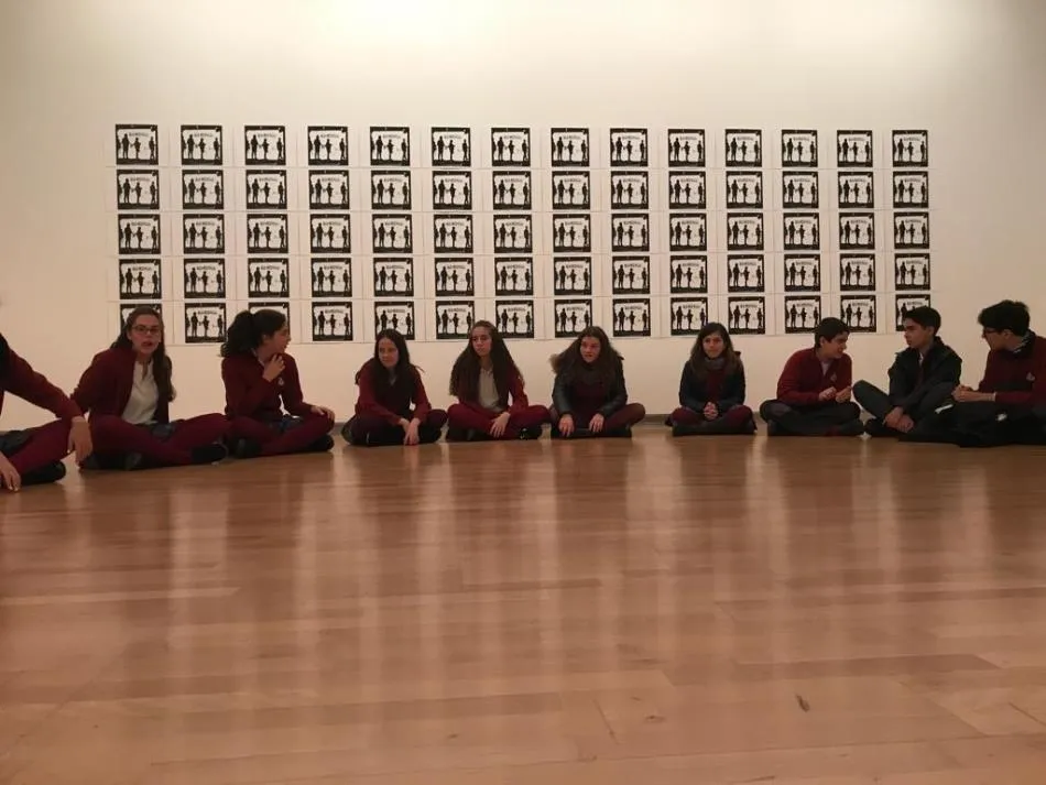 Foto 7 - Divertida lecci&oacute;n de arte en el DA2&nbsp;para alumnos del colegio San Juan Bosco