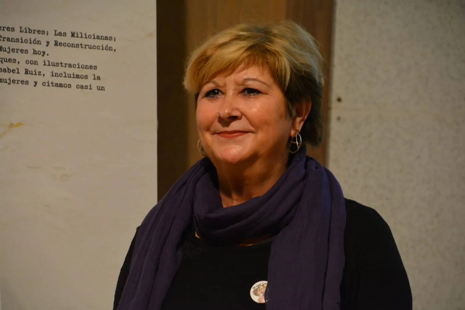 Foto 5 - Paula Ruiz Roa ensalza la figura de la mujer anarquista espa&ntilde;ola en la Casa de las Conchas&nbsp;  
