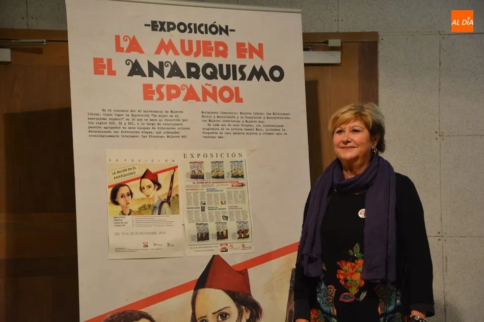 Foto 4 - Paula Ruiz Roa ensalza la figura de la mujer anarquista espa&ntilde;ola en la Casa de las Conchas&nbsp;  