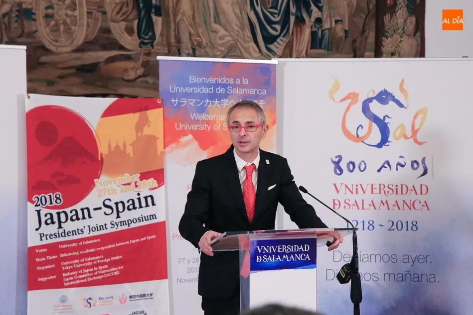 Foto 9 - Rectores de 40 universidades japonesas y espa&ntilde;olas estrechan lazos en Salamanca