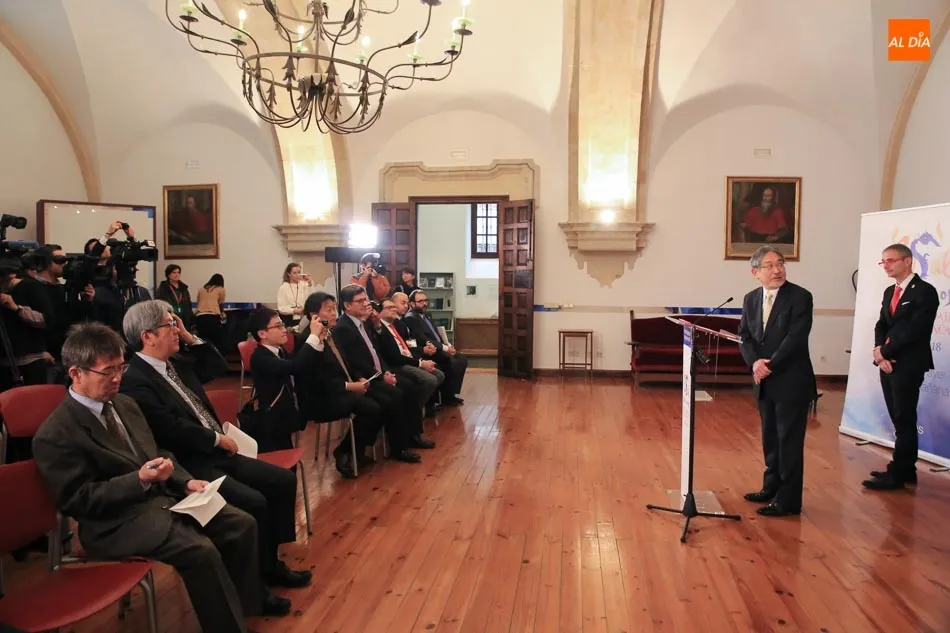 Foto 7 - Rectores de 40 universidades japonesas y espa&ntilde;olas estrechan lazos en Salamanca