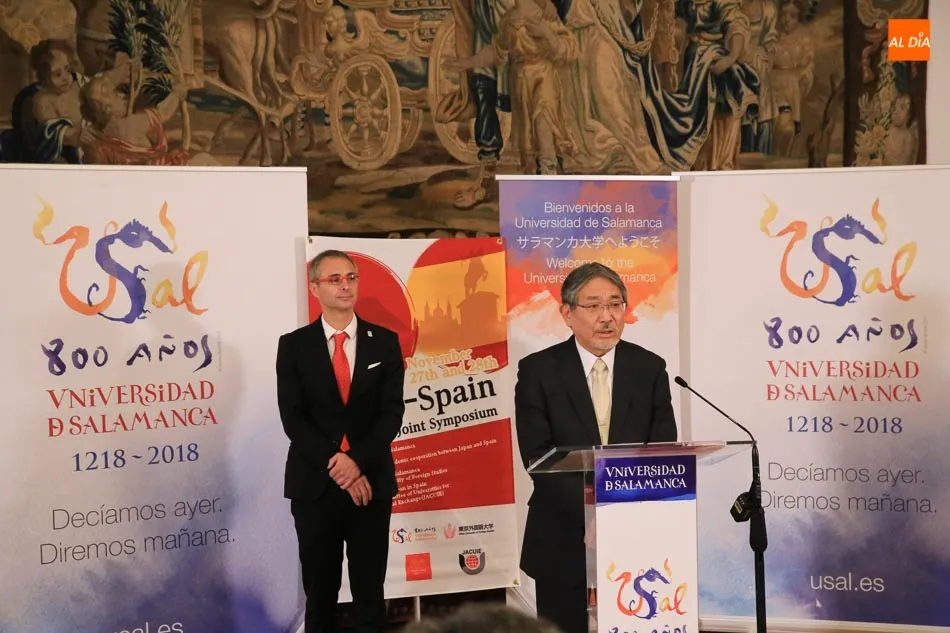 Foto 6 - Rectores de 40 universidades japonesas y espa&ntilde;olas estrechan lazos en Salamanca