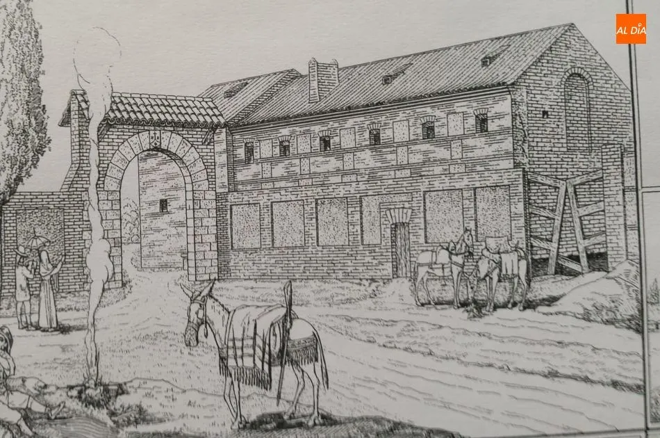 Grabado de Duruelo a finales del siglo XIX