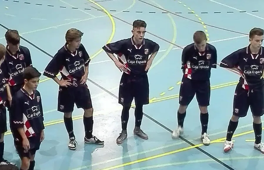 Jorge Crespo entrena con la Selección de Castilla y León Sub’16  
