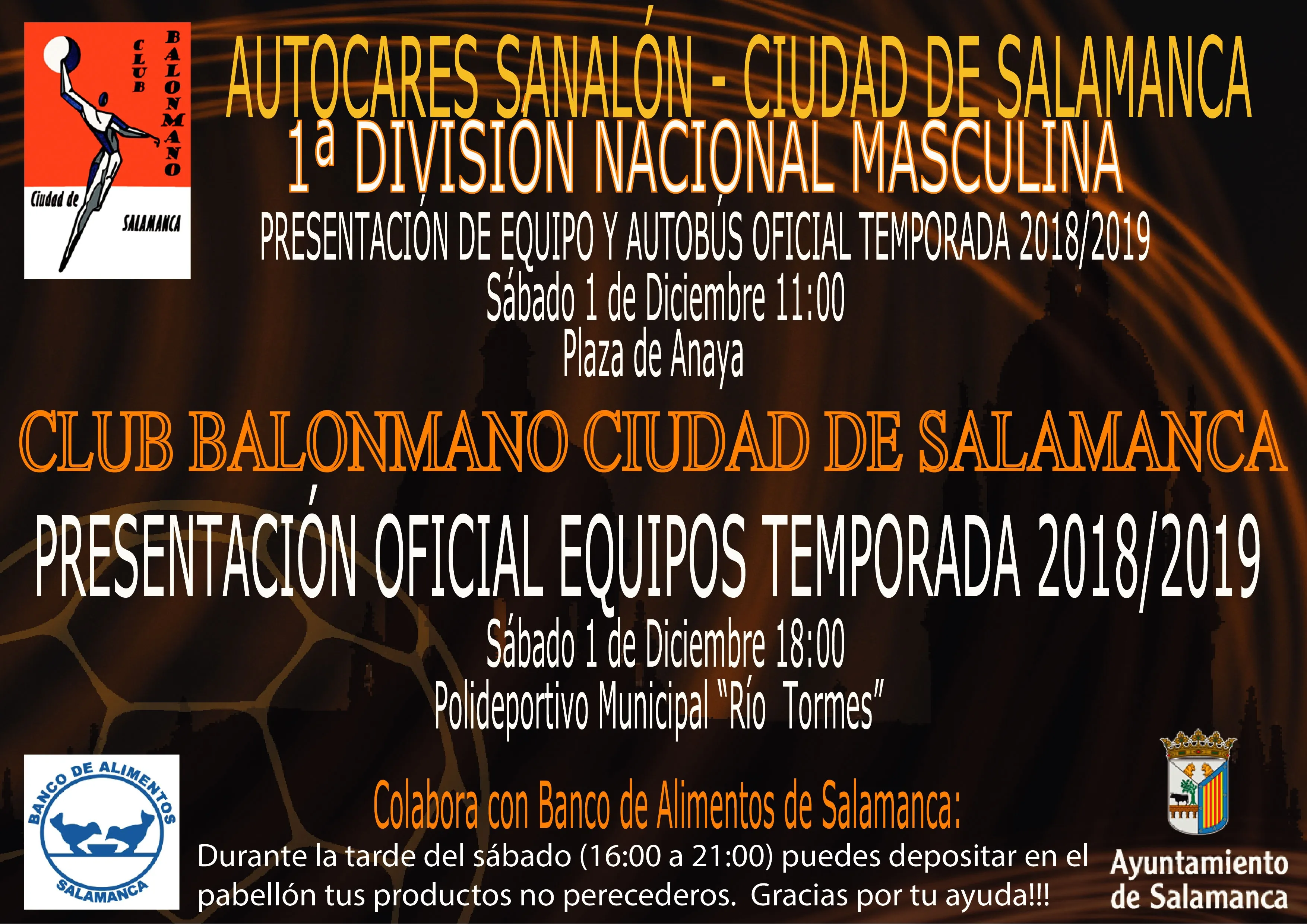 El Ciudad de Salamanca presentará oficialmente a sus equipos este sábado
