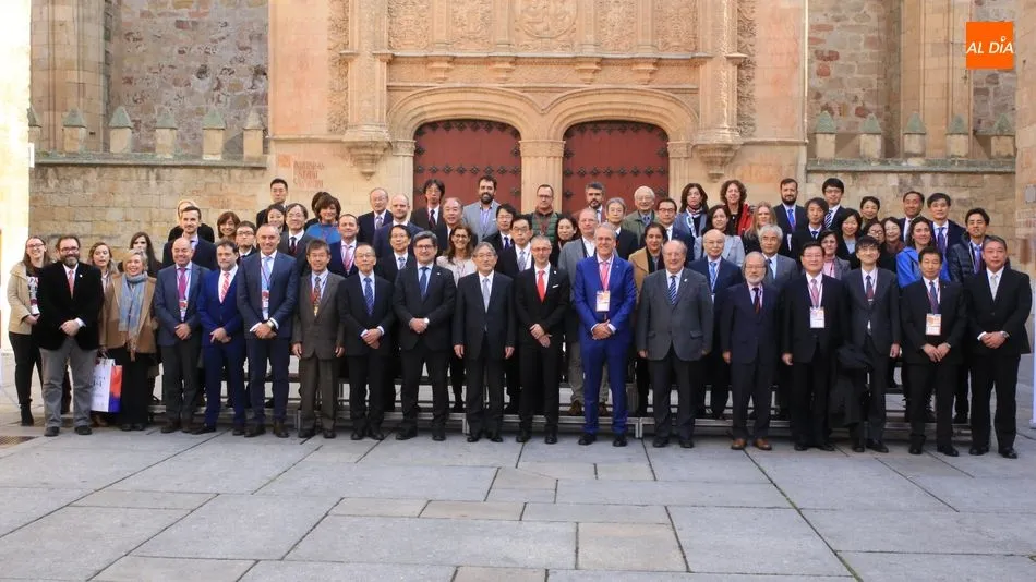 Participantes de la Conferencia de rectores universitarios japoneses y españoles. Foto de Alberto Martín