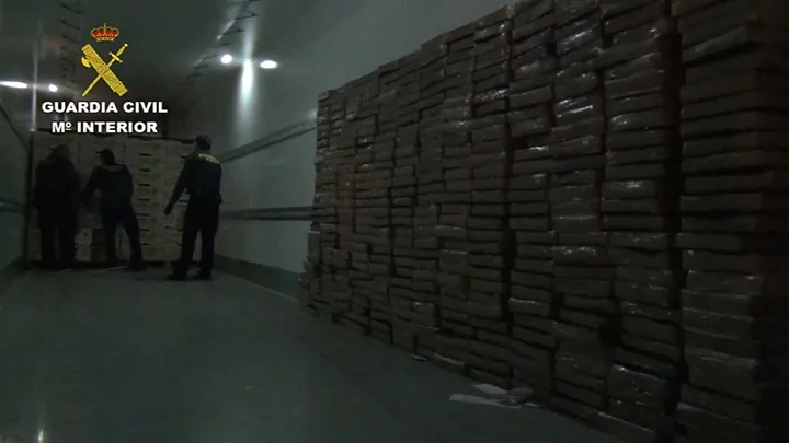 Foto 5 - La Guardia Civil de Salamanca se incauta de 1.335 kilos de hach&iacute;s