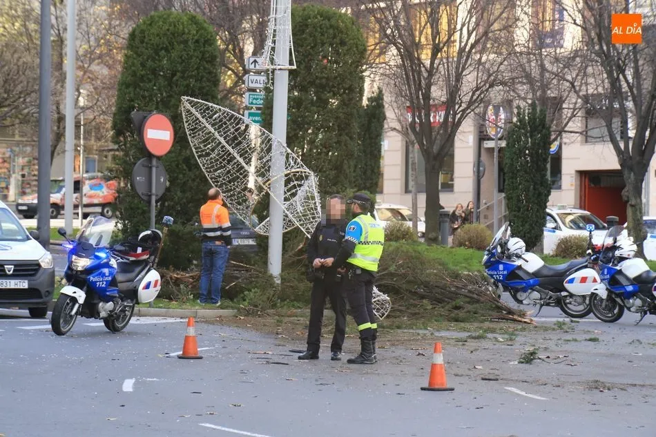 Foto 3 - Los dos conductores causantes de la colisi&oacute;n en la Plaza de Espa&ntilde;a niegan que hubiera pique entre ...