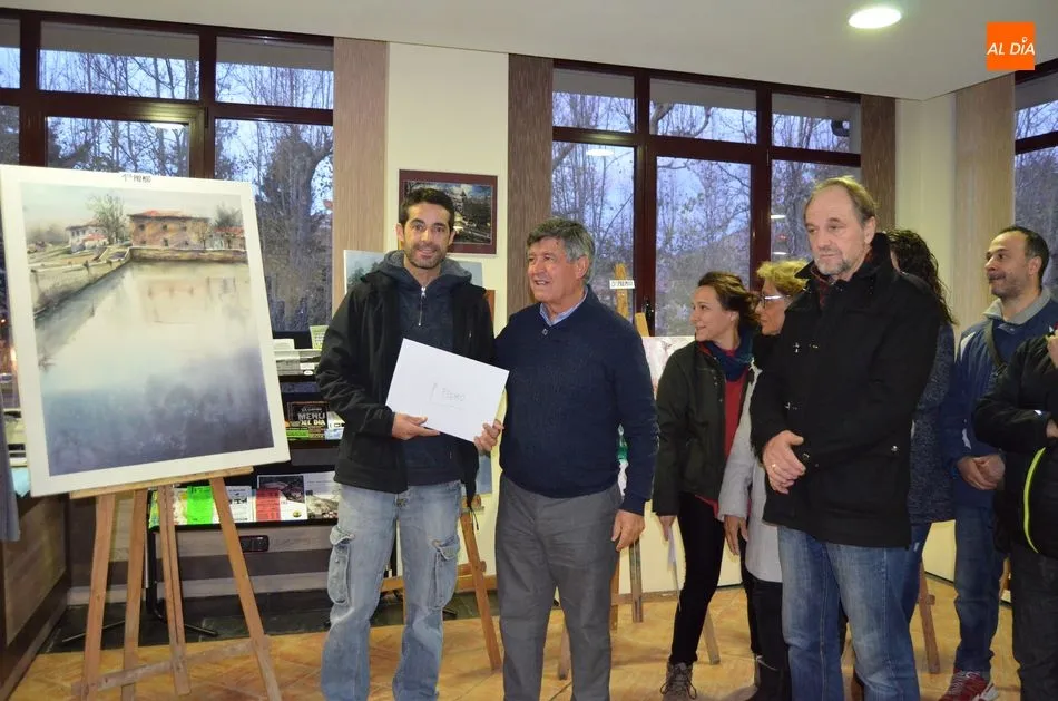 Foto 8 - La acuarela del placentino Gustavo Hern&aacute;ndez Puertas se alza con el primer premio en el concurso...