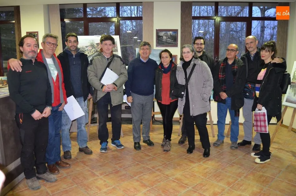 Foto 5 - La acuarela del placentino Gustavo Hern&aacute;ndez Puertas se alza con el primer premio en el concurso...