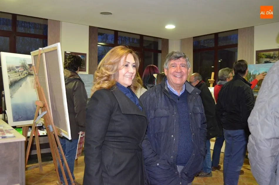 Foto 4 - La acuarela del placentino Gustavo Hern&aacute;ndez Puertas se alza con el primer premio en el concurso...
