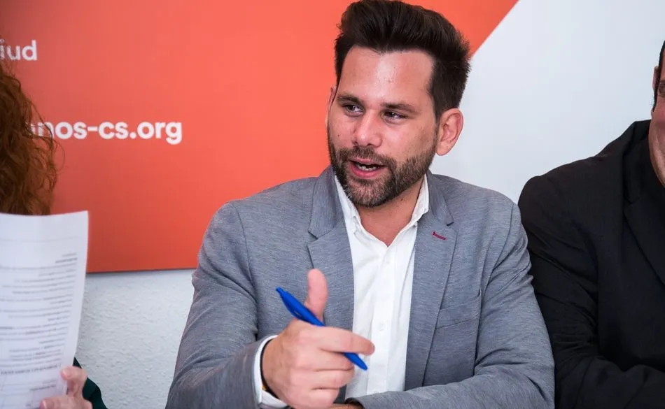 Alejandro Gómez Bueno, portavoz de Cs en Salamanca