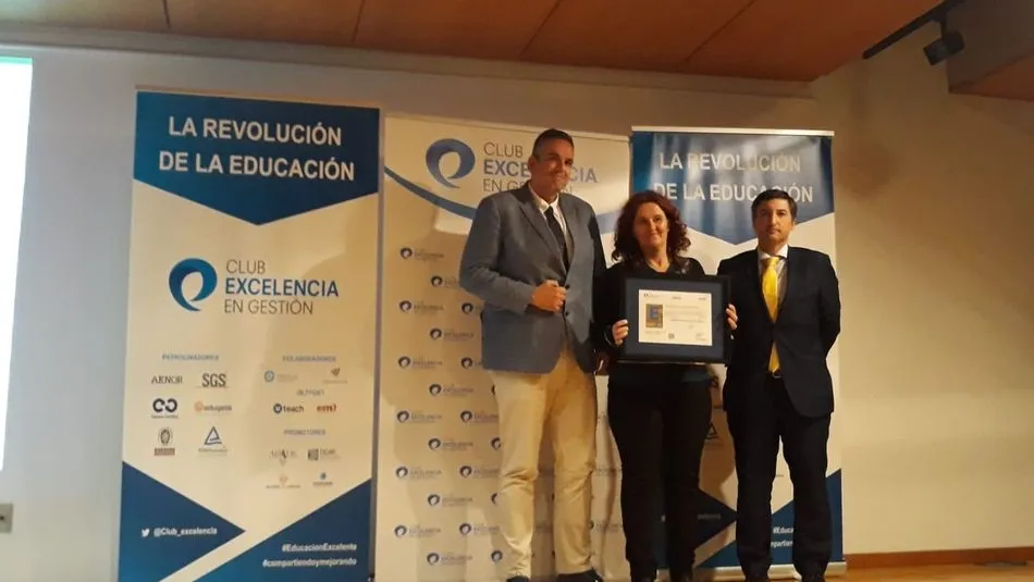 El colegio San Juan Bosco, galardonado con el reconocimiento a la Excelencia Europea 500 +  