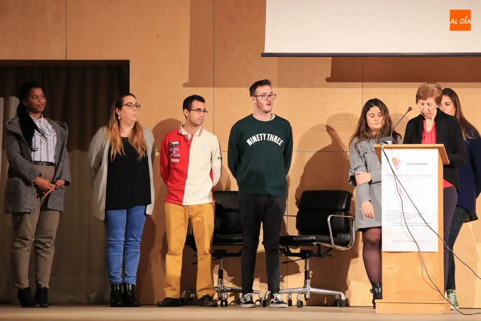Foto 2 - Salamanca celebra el D&iacute;a Internacional del Voluntariado con un reconocimiento a la labor de la ONG ...