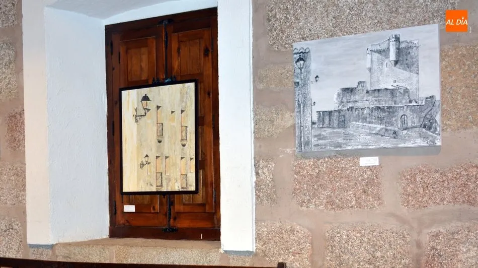 Foto 2 - Arte y solidaridad de la mano en una interesante exposici&oacute;n en San Felices de los Gallegos