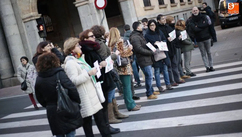 Imagen de archivo de una de las concentraciones llevadas a cabo por CCOO este año