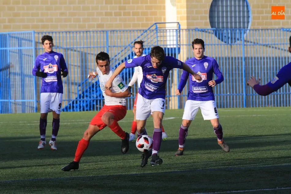 Acción del partido frente a La Bañeza
