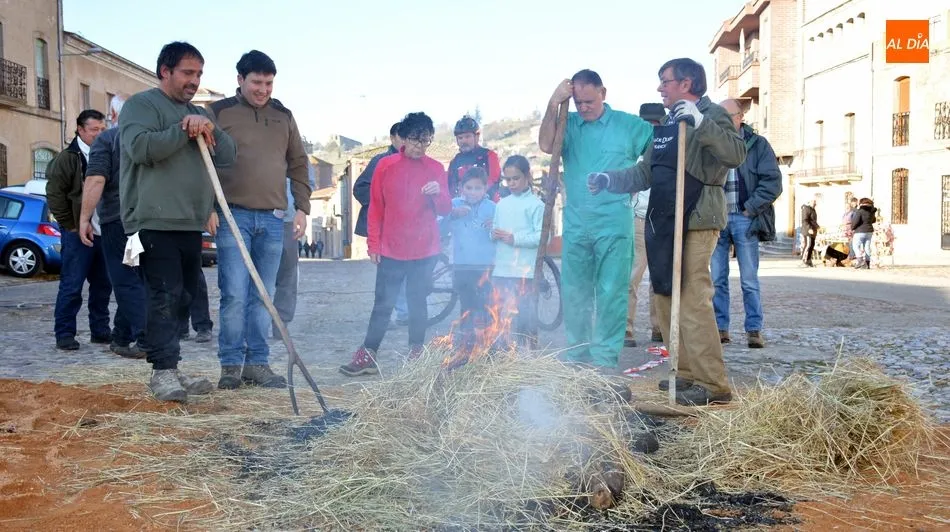 Foto 3 - Hinojosa de Duero ofrece un buen d&iacute;a de matanza t&iacute;pica del cerdo