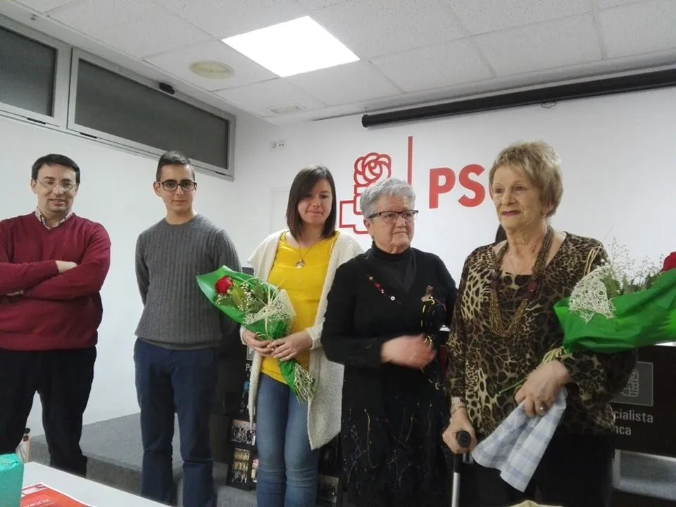 El PSOE de Salamanca llora la pérdida de su compañera Pepita Mena