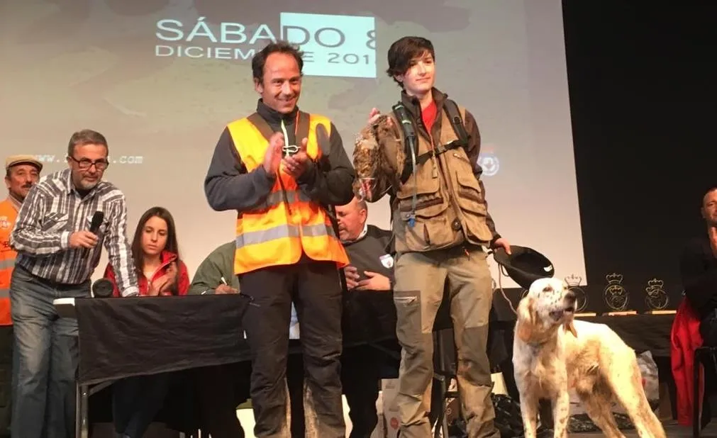 Foto 2 - La mirobrigense Lidia P&eacute;rez se proclama campeona de Espa&ntilde;a de caza menor con perro  