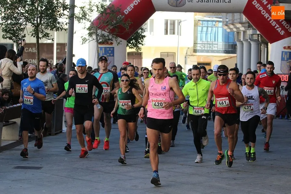 Foto 4 - Luis Fernando Alaejos se impone en la Carrera del Jam&oacute;n Veloz de Guijuelo  
