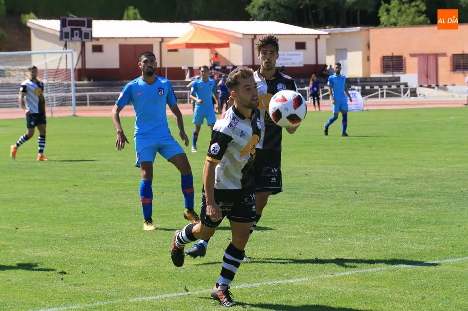 Unai Hernández, ante el Atlético de Madrid B. / Alberto Martín