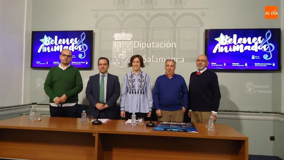El diputado de Turismo, junto a representantes municipales de Matilla, Rollán y Golpejas