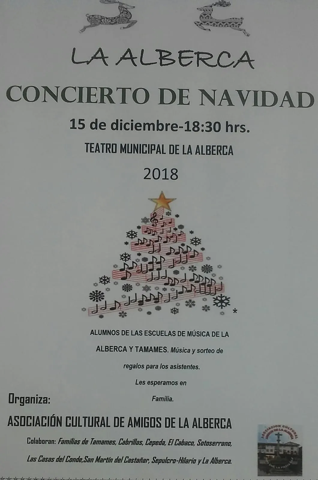 Foto 2 - Las escuelas de m&uacute;sica de La Alberca y Tamames ofrecen su concierto navide&ntilde;o el 15 de diciembre