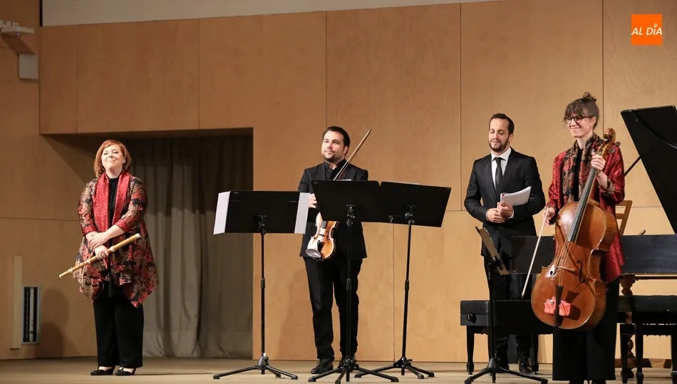 Momento de la actuación en la Hospedería Fonseca / Alberto Martín.