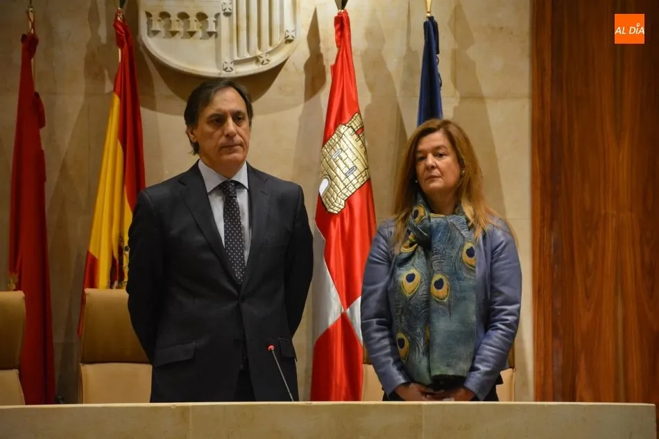 Foto 2 - Garc&iacute;a Carbayo preside su primer pleno y se perfila como sustituto de Ma&ntilde;ueco